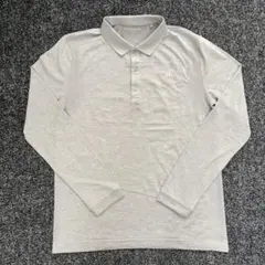 ジェイリンドバーグ　長袖　ポロシャツ　ゴルフウェア　グレー　サイズXL