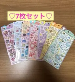 正規品✨うるちゅるサンリオベビー♡ポチャッコ　プリン　キティ　クロミ　日焼け7枚