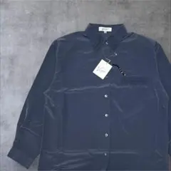 Vintagioro ヴィンテージ シャツ 長袖 ブルー M きれいめ