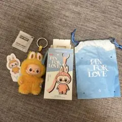POP MART PIN FOR LOVE ラブブ イニシャル Y LABUBU