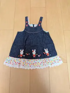 MIKI HOUSE ジャンバースカート 90