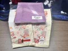 花柄ハンカチ 3枚セット