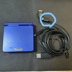 Nintendo 任天堂 ゲームボーイアドバンスSP ブルー　充電ケーブル付き