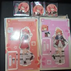 ホロライブ　さくらみこ　スシロー　アクリルスタンド　缶バッジ　まとめ売り　コラボ