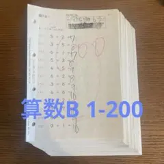 公文　算数B テスト付きフルセット 公文】年長/算数B、進級テスト一発合格！ | 男の子3兄弟⭐︎izumiの