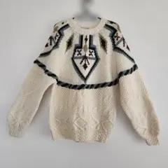 Lamatta ウールセーター 100%ウール　厚手ニット　秋冬物　【美品】