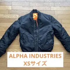 ALPHA INDUSTRIES MA-1フライトジャケット ブラック　XS