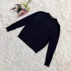 『UNIQLO』　エクストラファインメリノカーディガン　長袖　ニット　ウール　M