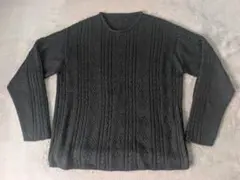 （訳アリ）アルパカセーター ペルー製/ MADE IN PERU 中古品