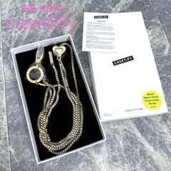 新品 未使用 CASETiFY メタルハート クロスボディストラップ ゴールド