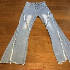 SPRAY PREMIUM ブーツカットデニム フレアパンツ