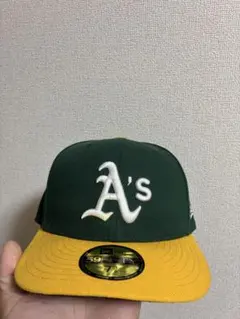 NEW ERA 59FIFTY A's キャップ 7 3/8