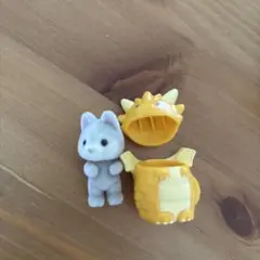 シルバニア お城のゆめいろゆうえんち ハスキーの小さい赤ちゃん ドラゴン