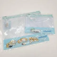 台湾 台湾限定 mofusand モフサンド メッシュポーチ セット スマホ