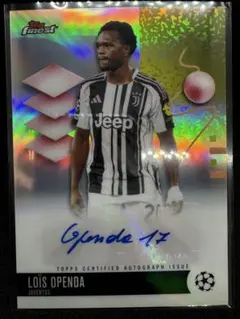 Topps Finest Loïs Openda auto 直筆サインカード