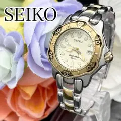 稼動　腕時計　SEIKO セイコー　スキューバ　デイト　新品電池　I25