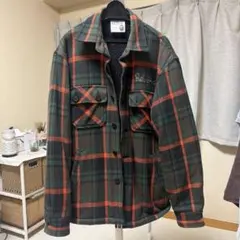 アベイシングエイプ CHECK CPO JACKET ラブジェネ キムタク着 Mのサムネイル