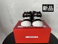 miki HOUSE ベビーシューズ 黒 11.5cm