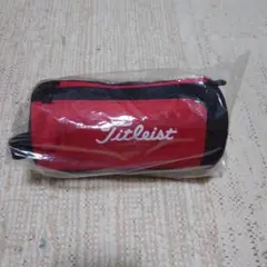Titleist ポーチ レッド ブラックのサムネイル
