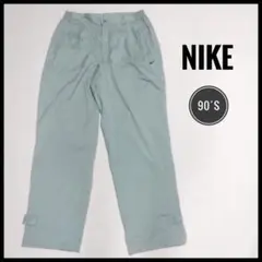 90s ～ NIKE golf ナイキ ゴルフ ナイロン パンツ ツータック L