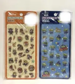 PUKUPUKUシール　ぷくぷくシール　ディズニー　トイストーリー　ズートピア
