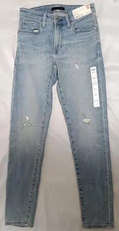 ユニクロ ウルトラストレッチスキニーフィットジーンズ(ダメージ) 28インチ