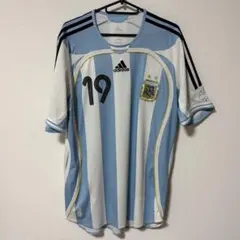 希少アディダスアルゼンチン代表ホームユニフォーム2001 W杯南米最終