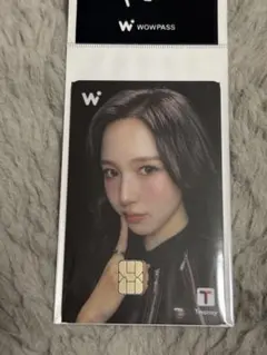 TWICE WOWPASS 韓国プリペイドカード ミナ　トレカ