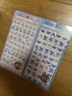 ボンボンドロップシールmini スティッチ　ヤングオイスター