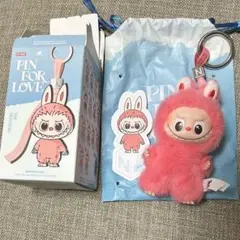 LABUBU ミニラブブ PIN FOR LOVE (N-Z)イニシャル【N】