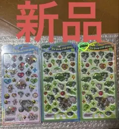 【新品未開封】うるちゅるポップシール パワーパフガールズ 3点セット