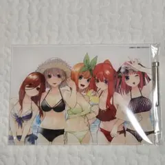 五等分の花嫁 アクリルボード 一花 二乃 三玖 四葉 五月 水着