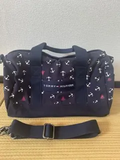 【TOMMY HILFIGER 】ミニボストンバッグ 、ショルダーバッグ