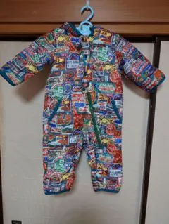 カラフルなプリントのベビー・子供用ジャンプスーツ