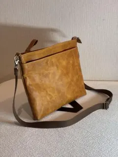 美品✨エルゴポック キングリー 3WAY 本革 ショルダー クラッチ 茶 