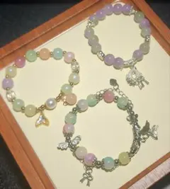 ハンドメイド　ブレスレット3本セット