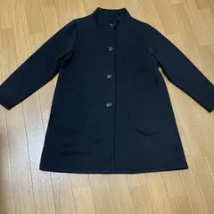 美品☆ブラックロングジャケット　コート　ブルゾン