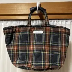 R&D.M.Co- OLDMAN'S TAILOR チェックマルシェバッグのサムネイル