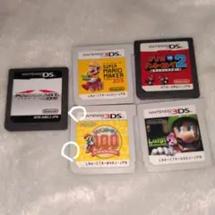 任天堂 DS 3DS ソフト 5本セット マリオ ルイージ