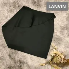 美品　ランバンパリス アシンメトリースカート 40(L相当) フランス製のサムネイル