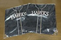 【新品未使用】HAWKS 野球ユニフォーム風トートバッグ　2枚セット