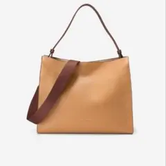 美品 コールハーン レザー トート 2way ショルダー A4 通勤 定価6万