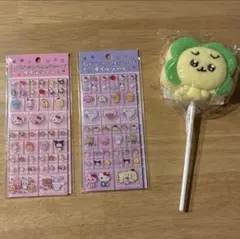 チェゴシム　サンリオ　コラボ　タイルシール　マシュマロおまけ付き