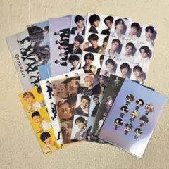 SnowMan CD特典 ミニクリアファイル 13枚