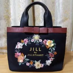 JILL by JILLSTUART フローラルチェーントートバッグ リボン