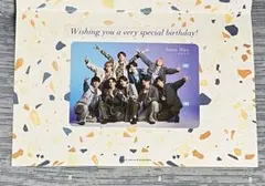 SnowMan バースデーカード　2023