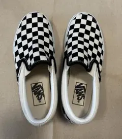 VANS スニーカー　スリッポン チェッカー　23cm Slip-On vans