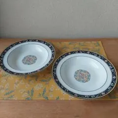 WEDGWOOD ウェッジウッド ブルーサイアム スープ皿 2枚セット - メルカリ