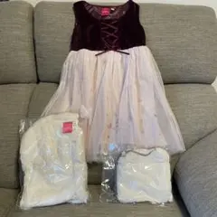 本日までの価格！ライトオン　女の子　ワンピース　ラプンツェル　100cm
