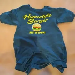 ベビー服 ロンパース 「リンク」サガラワッペンカバーオール